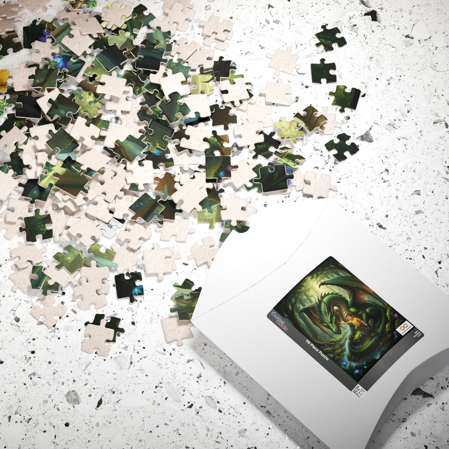 Jigsaw Puzzle - Michael and his Dragon