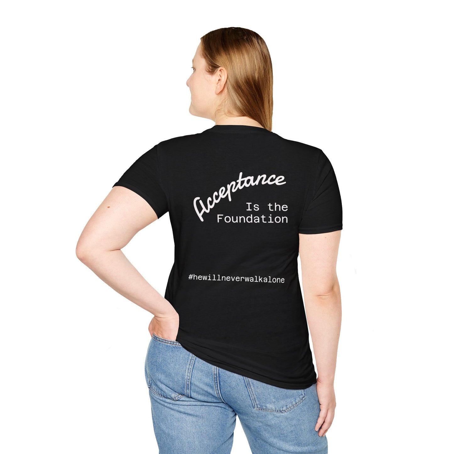 Adult Autism Awareness T-Shirt — "April Is National Autism Awareness Month (But For Me It's Also...)" Colorful Puzzle Ribbon Tee
