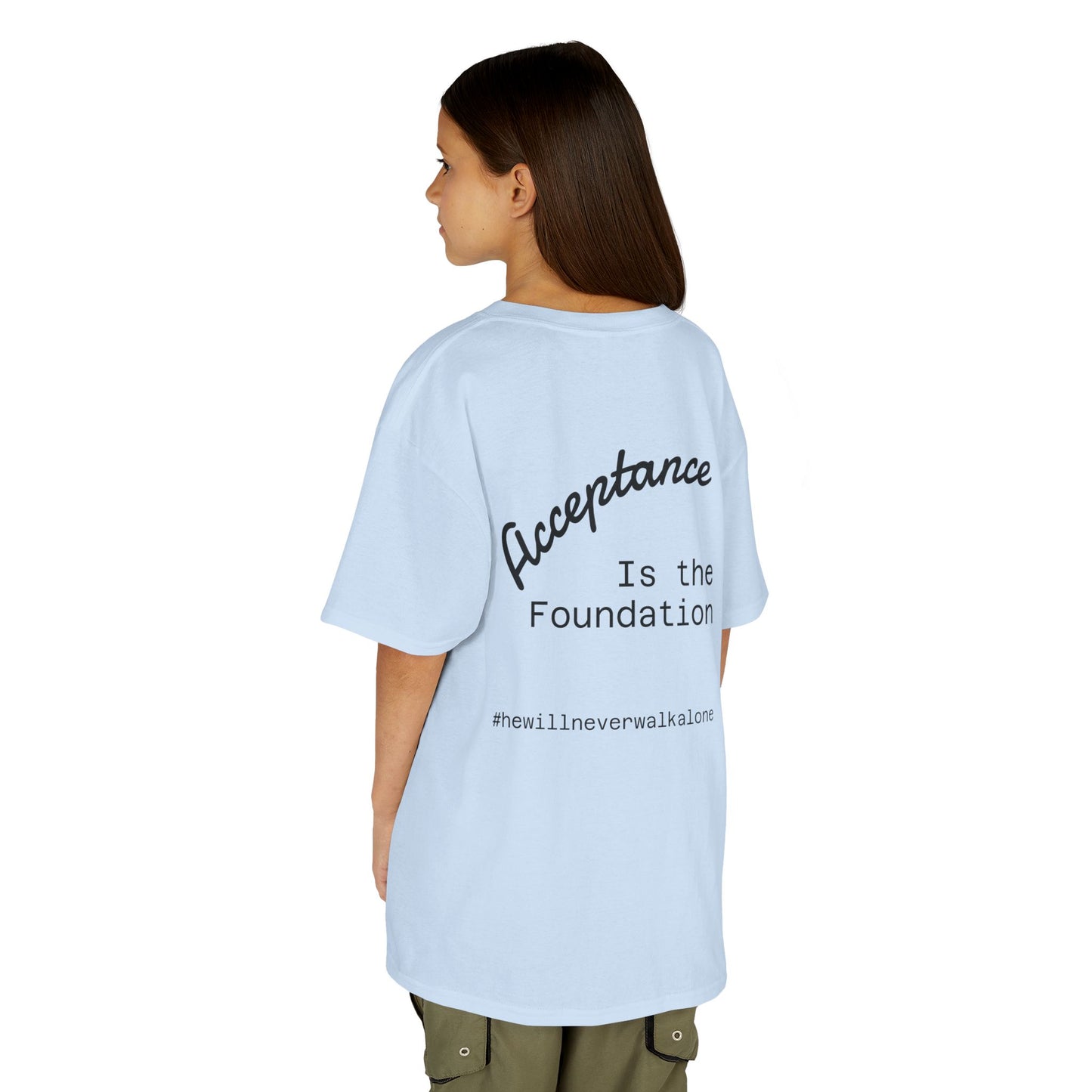 Kids Tee — “God Says I Am” Inspirational Christian Kids T‑Shirt