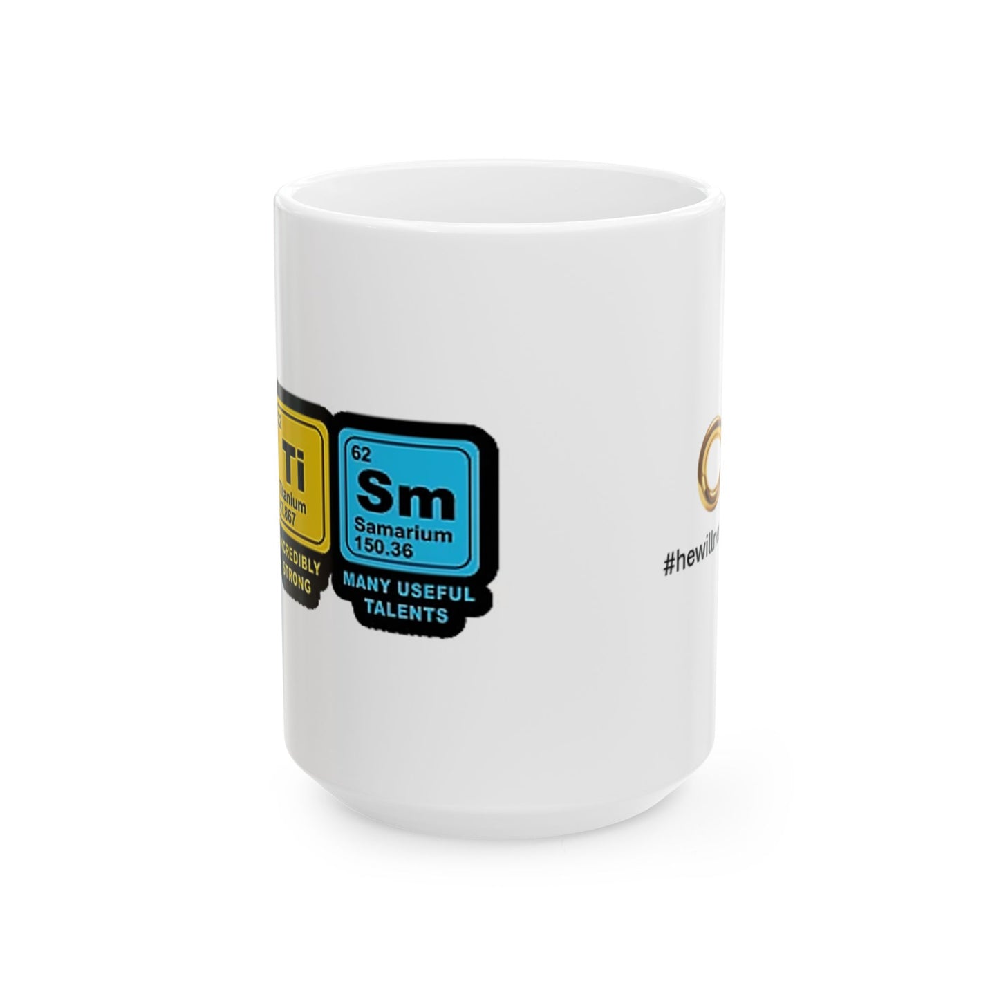 Chemical Elements Ceramic Mug - Science Lover Gift, Lab Coffee Cup, Chemistry Humor, Unique Mug for Teachers, STEM Enthusiast