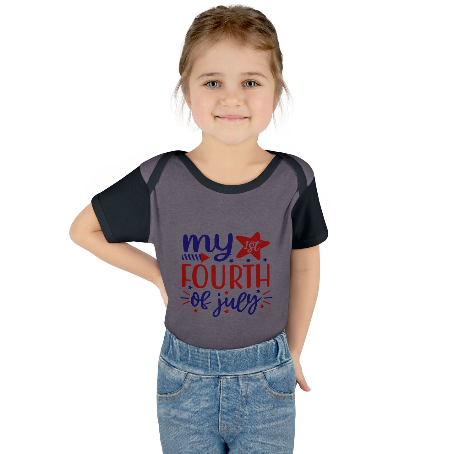 My 1st Fourth of July Baby Bodysuit