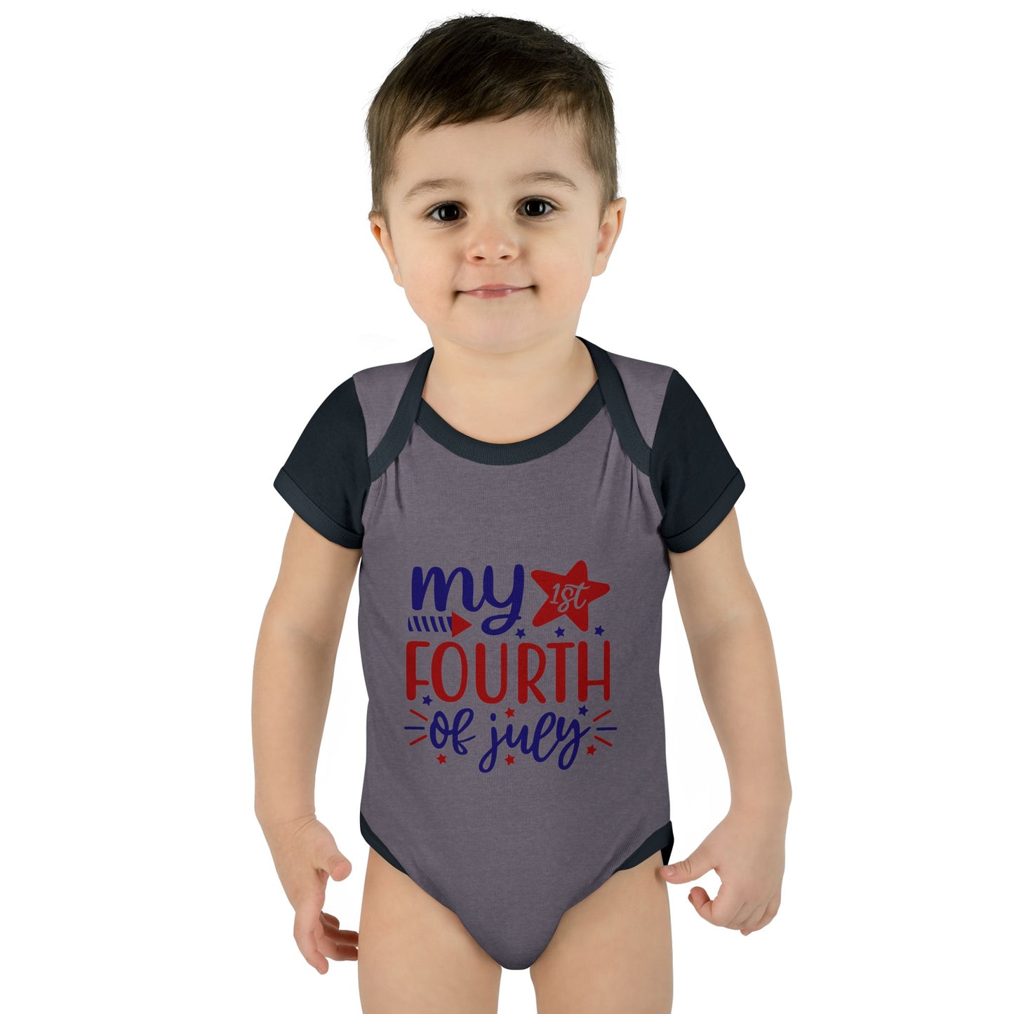 My 1st Fourth of July Baby Bodysuit