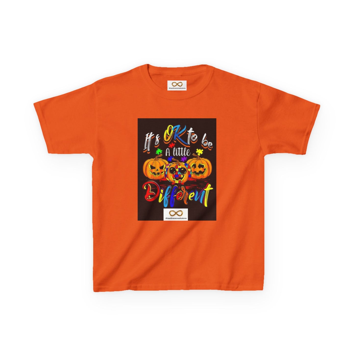 Halloween Kids Tee, Funny Halloween T-Shirt, It's OK to be Different Shirt, Trick or Treat Kids Clothing, Unique Halloween Apparel