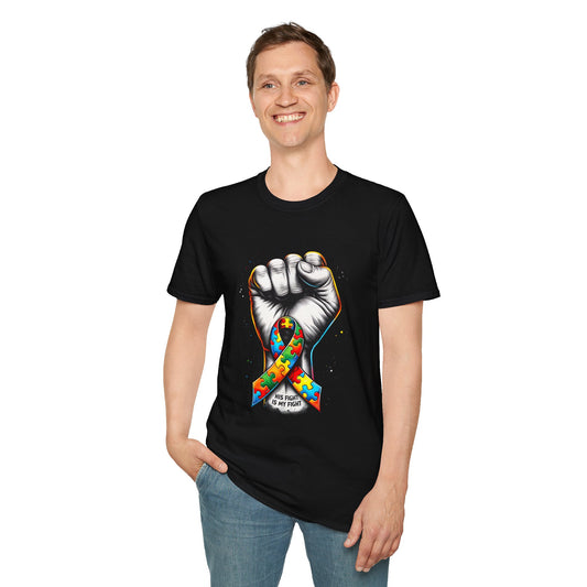 Autism Awareness Raised Fist T-Shirt