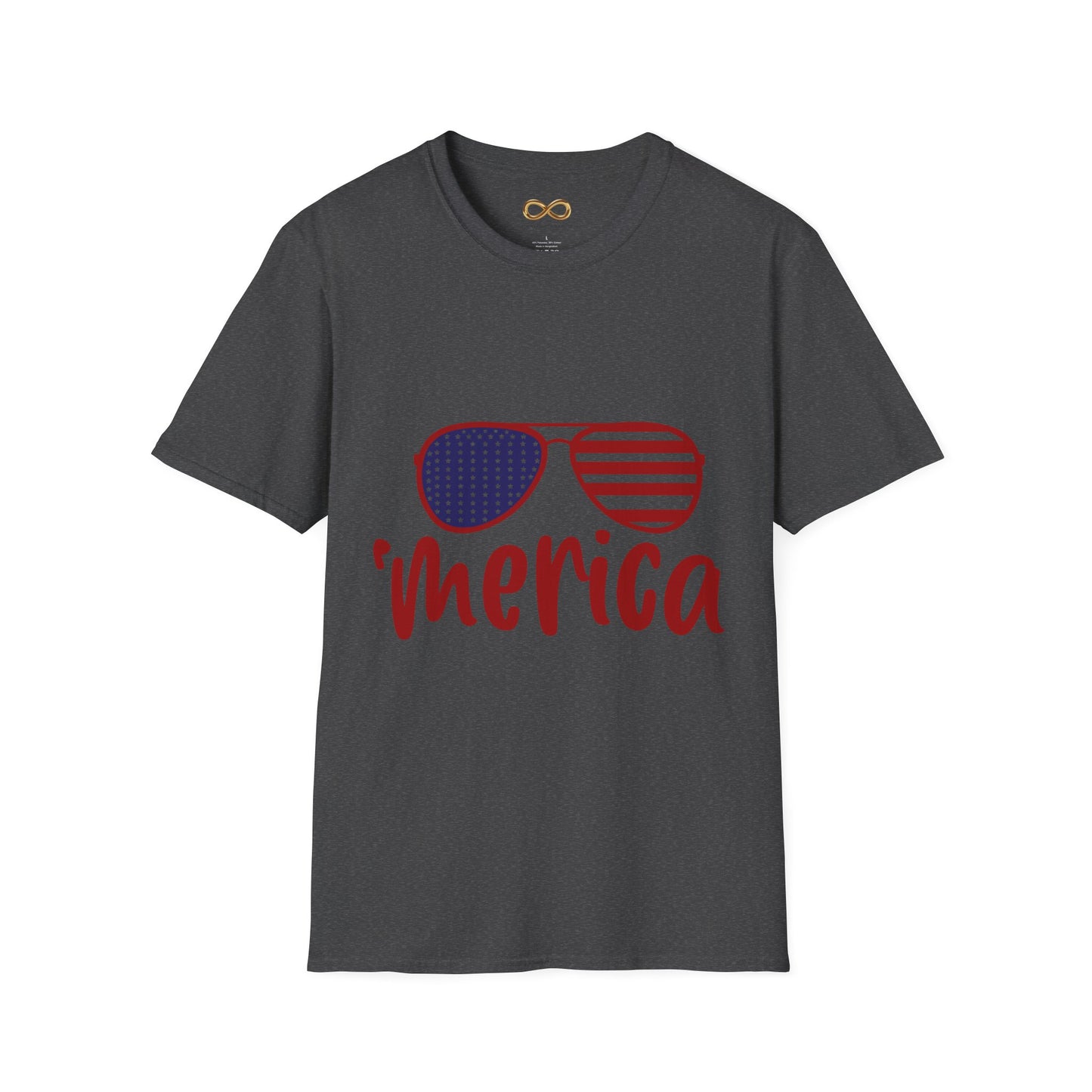 'Merica Sunglasses T-Shirt — 4th of July Patriotic Tee