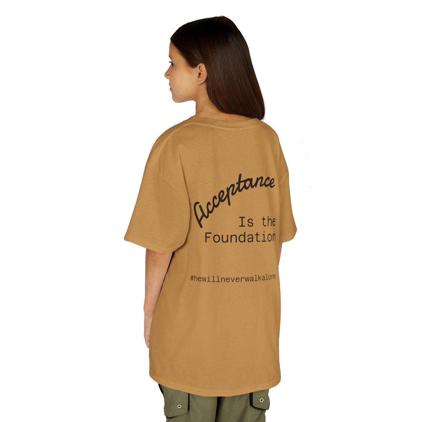 Kids Tee — “God Says I Am” Inspirational Christian Kids T‑Shirt