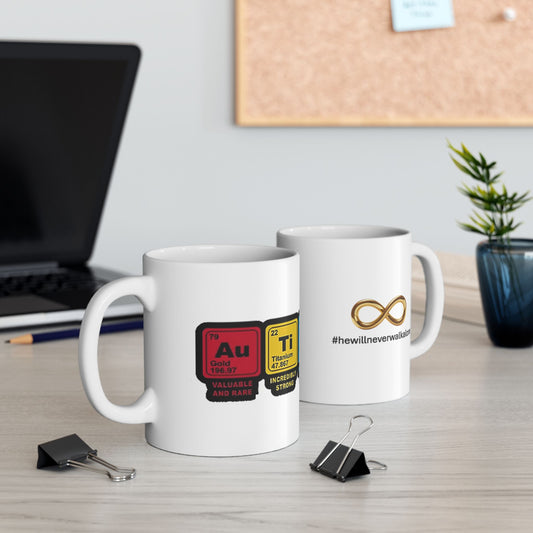 Chemical Elements Ceramic Mug - Science Lover Gift, Lab Coffee Cup, Chemistry Humor, Unique Mug for Teachers, STEM Enthusiast