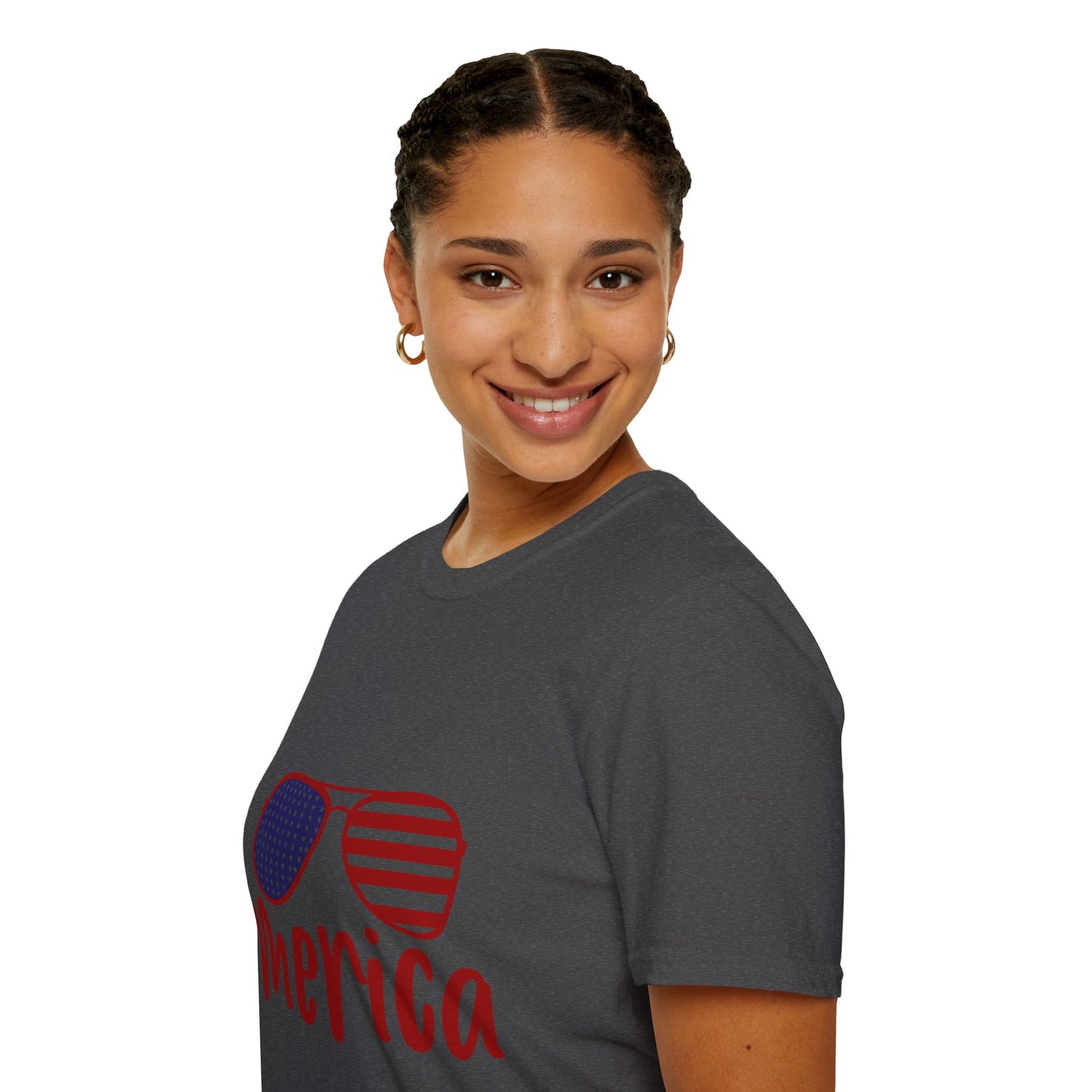 'Merica Sunglasses T-Shirt — 4th of July Patriotic Tee