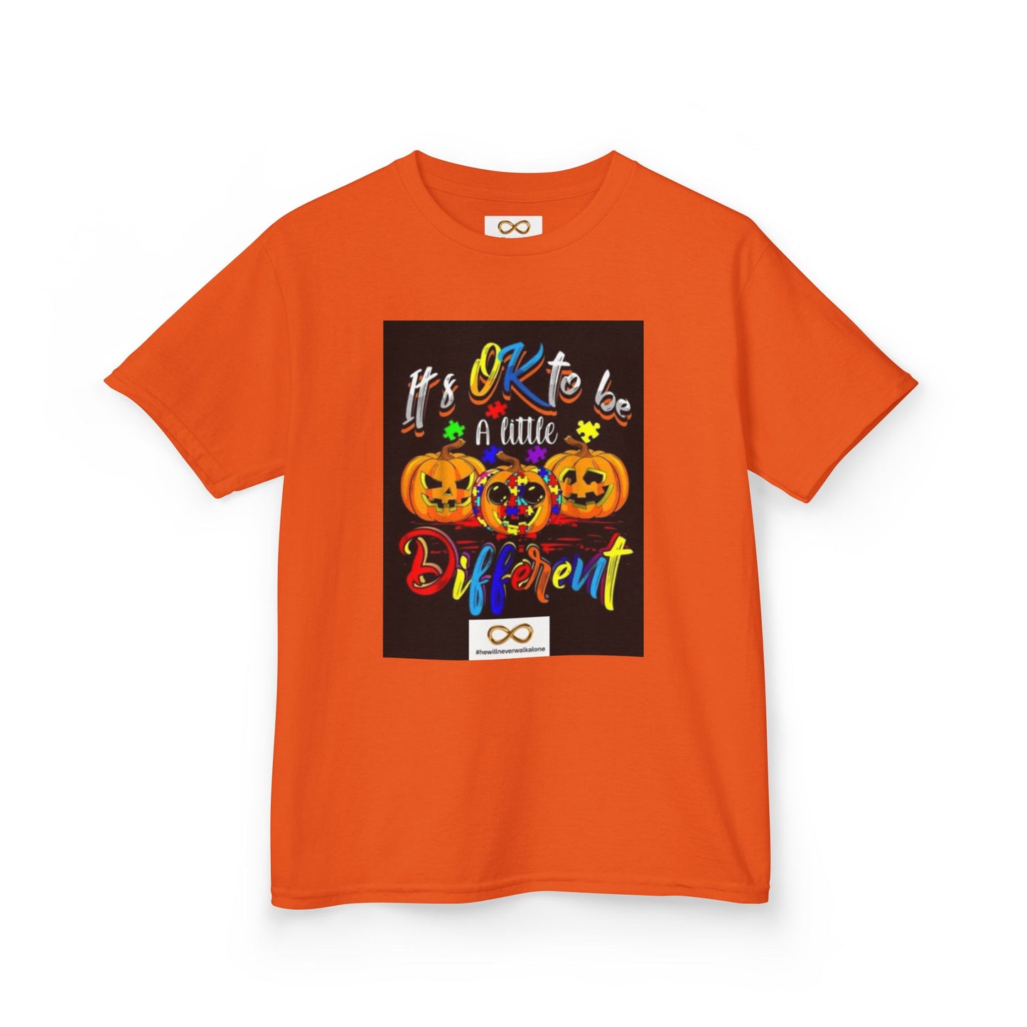 Halloween Kids Tee, Funny Halloween T-Shirt, It's OK to be Different Shirt, Trick or Treat Kids Clothing, Unique Halloween Apparel