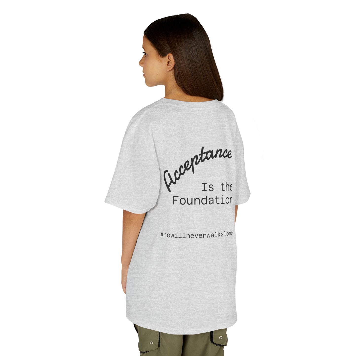 Kids Tee — “God Says I Am” Inspirational Christian Kids T‑Shirt