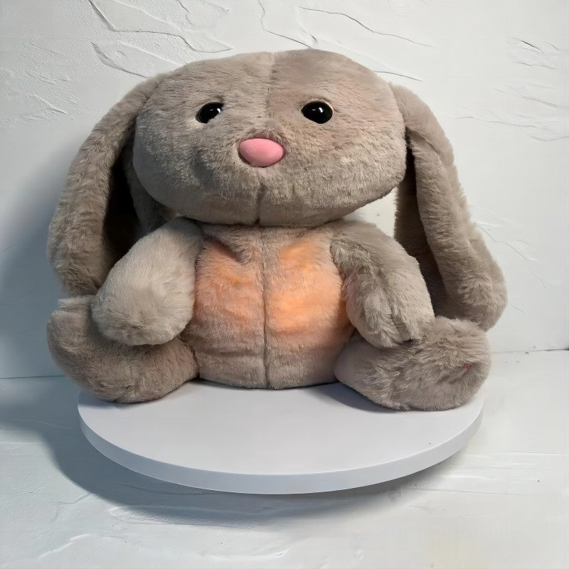Breathing Rabbit Soothing Sensory Plush Toy With Relieve Anxiety Bunny