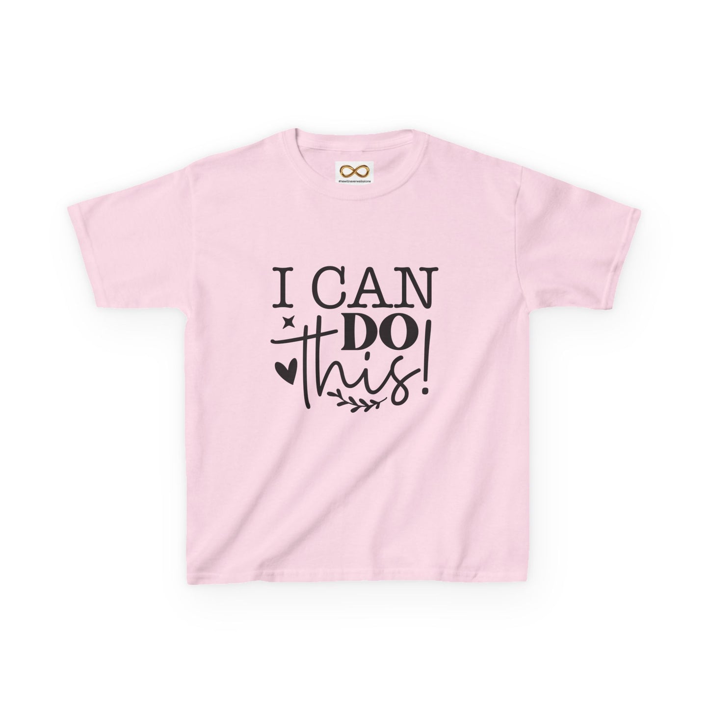 Kids Tee — "I Can Do This" Motivational Graphic Shirt