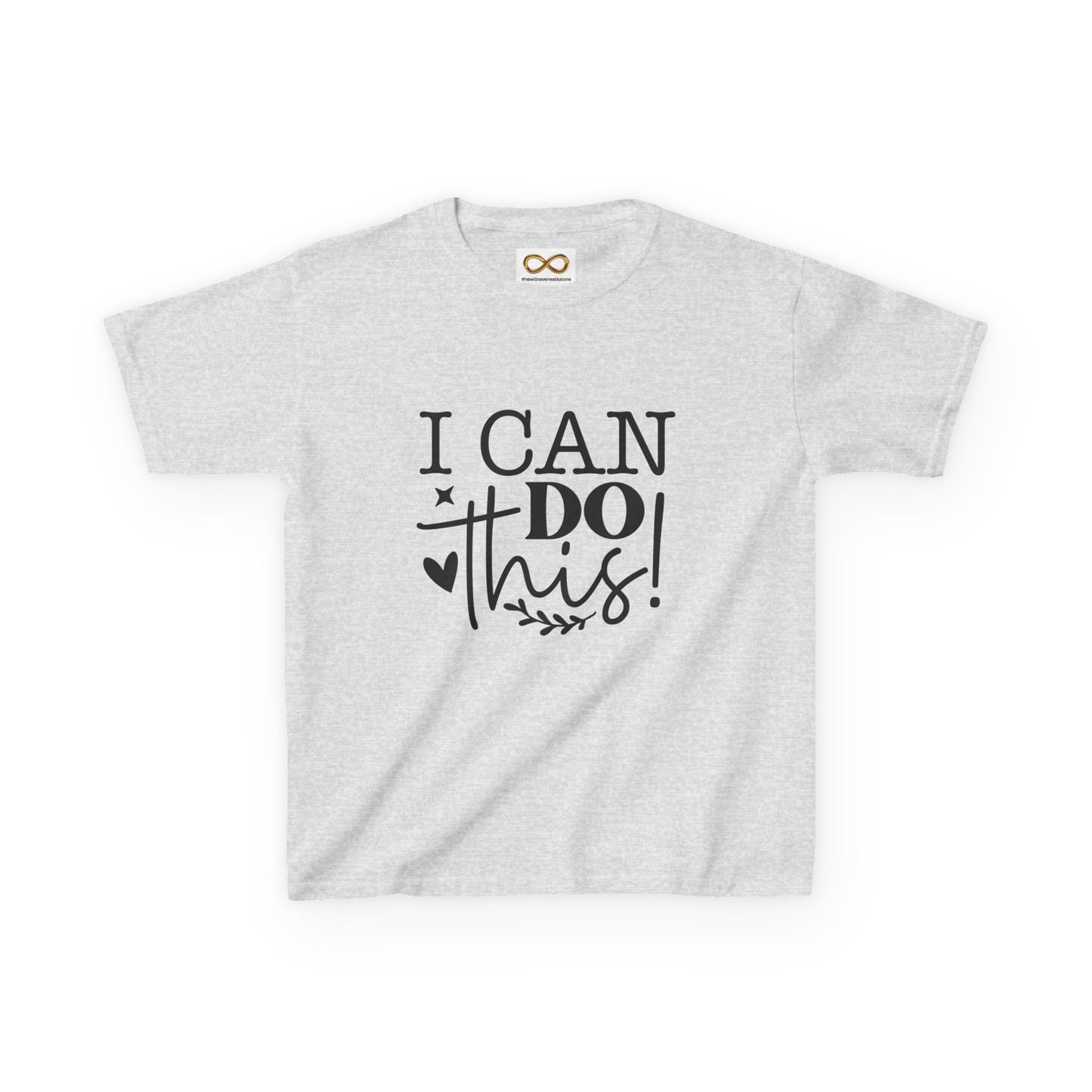 Kids Tee — "I Can Do This" Motivational Graphic Shirt