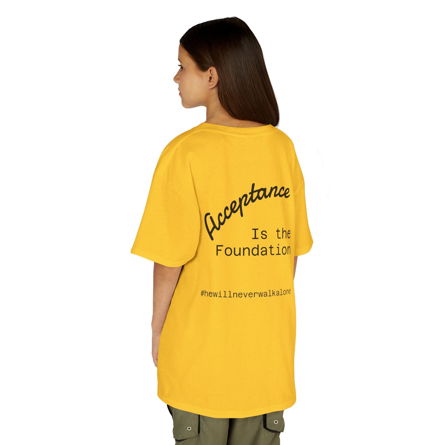 Kids Tee — “God Says I Am” Inspirational Christian Kids T‑Shirt