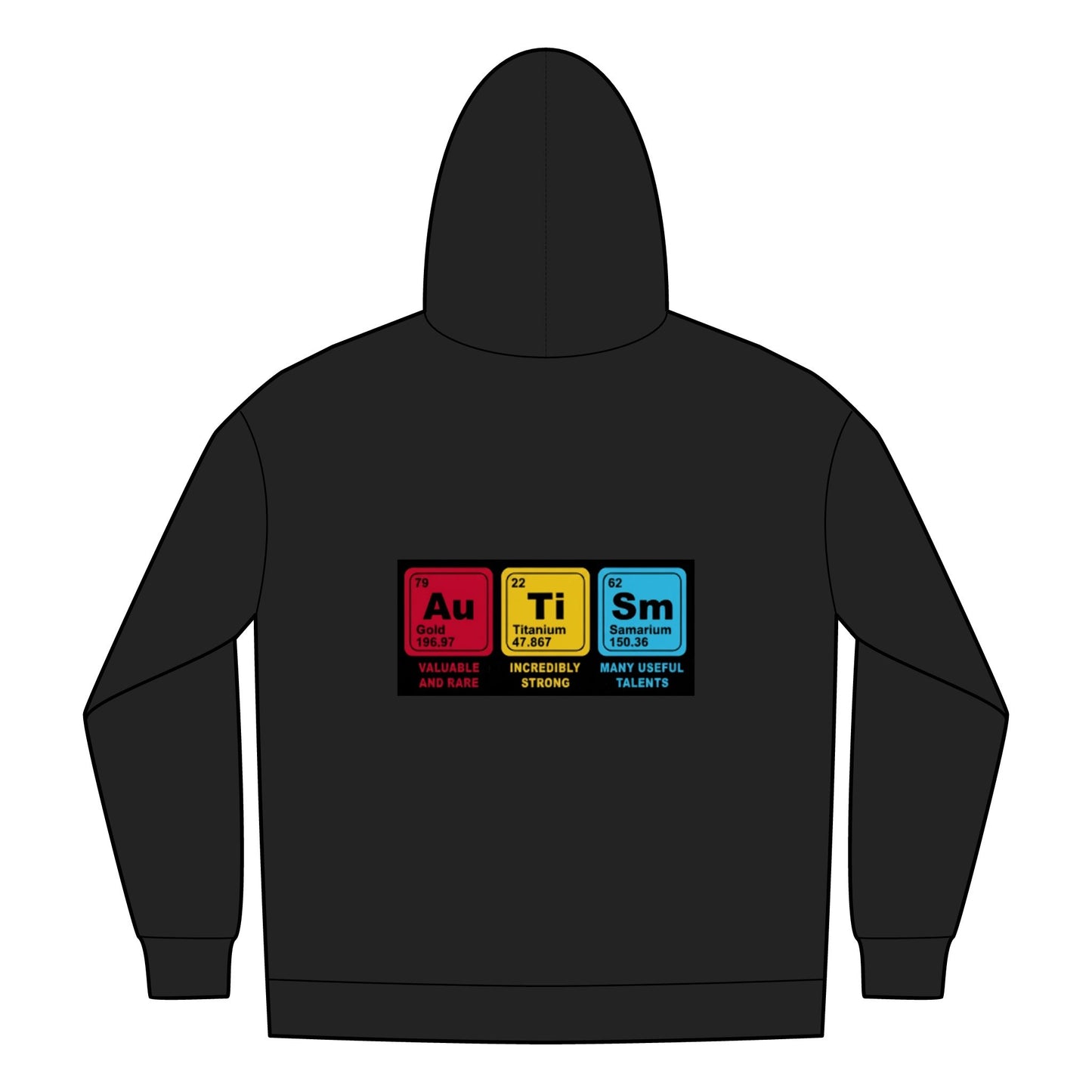 Autism Awareness Periodic Table Hoodie - Adult