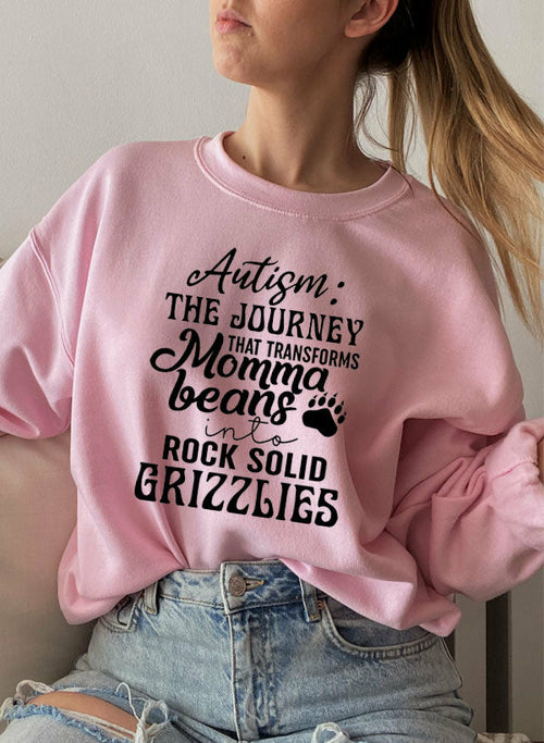 Autism Mama Grizzlies Sweat Shirt